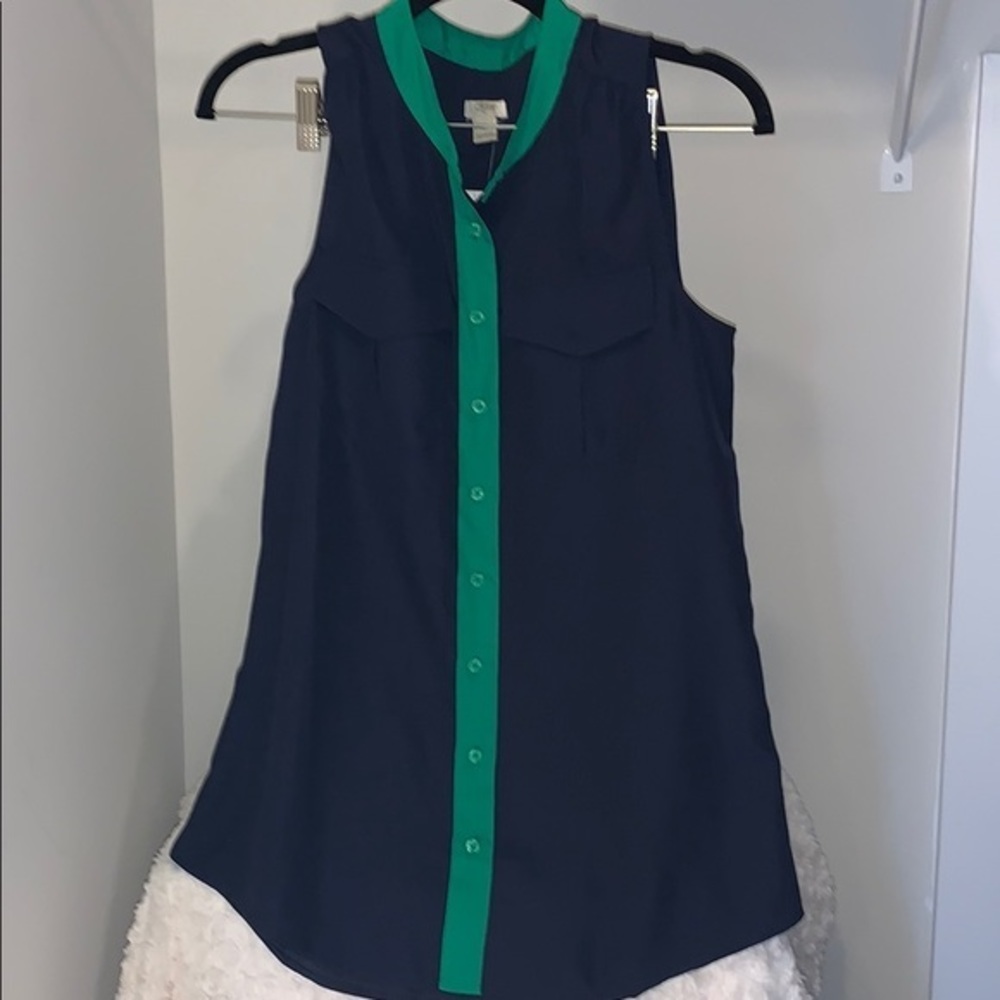 NWT J. Crew Shirt - 💚💙